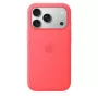 Silikonikuori MagSafe-yhteensopiva Apple iPhone 17 Pro — Bright Guava (punainen) — kuori, sopii 16 cm (6,3