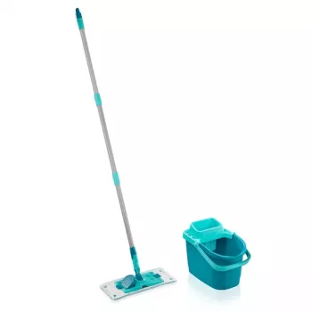 Lattianpuhdistussarja Leifheit PowerClean M 1055510 mikrokuituliinalla ja säädettävällä varrella