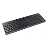 Näppäimistö Cherry Stream ultimate — Full-Size USB, RF Wireless & Bluetooth, QWERTY englanti, LED-taustavalo, musta