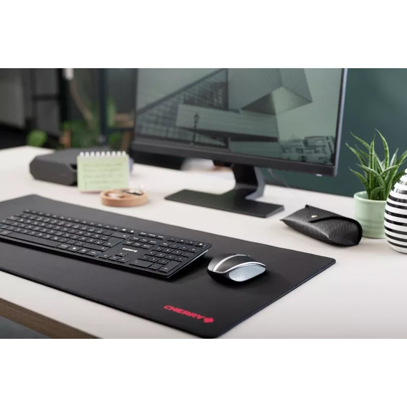 CHERRY KW 9100 ohut näppäimistö yleiskäyttöinen RF Wireless + Bluetooth musta