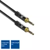 ACT 3 metrin laadukas stereoääniliitäntäkaapeli 3,5 mm plugi - plugi