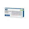 ACT kannettava Bluetooth-näppäimistö Azerty/BE-asettelu langaton valkoinen 75%