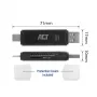 Kortinlukija ACT USB-C/USB-A 3.0 musta