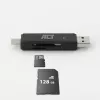Kortinlukija ACT USB-C/USB-A 3.0 musta