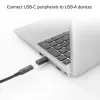 USB-A-plugi USB-C-liitäntään -adapteri ACT AC7376 musta