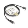 ACT USB 3.0 10Gbps 60W USB Type-C (suora) - USB Type-C (vasen/oikea kulma) -kaapeli, 3 metriä