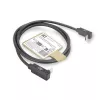 ACT USB 3.0 10Gbps 60W USB Type-C (ylös/alas kulma) - USB Type-C (ylös/alas kulma) -kaapeli, 1 metri