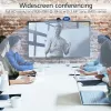 ACT Full HD -kokouskamera mikrofonilla, kääntö-, kallistus- ja zoom-toiminto
