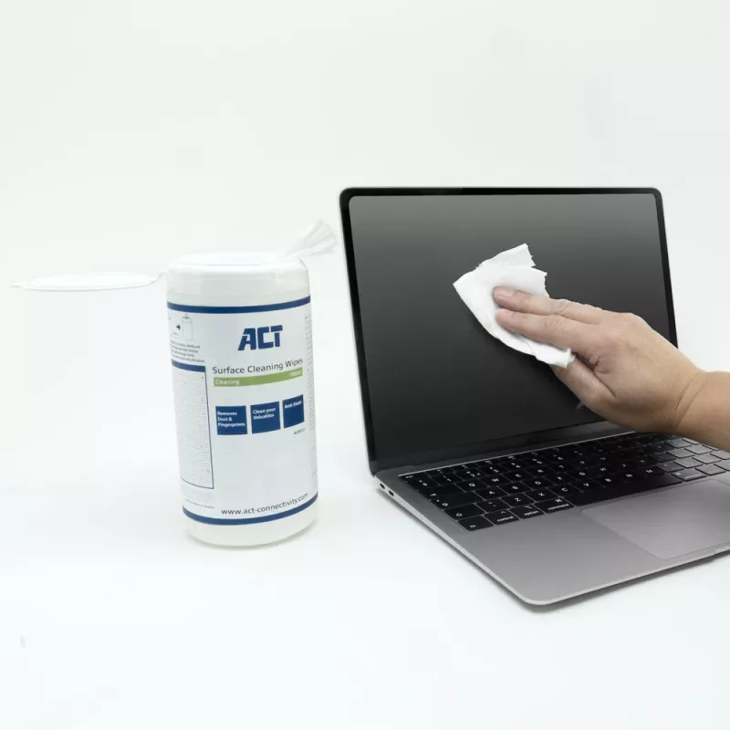 Laitepuhdistusliinat ACT AC9515 100 kpl LCD LED Plasma