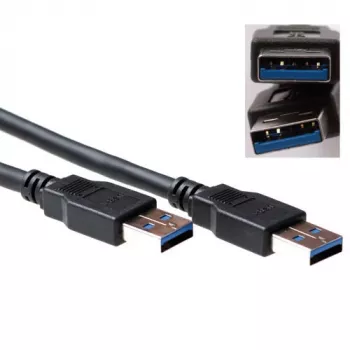 USB 3.0 A uros - USB A uros 5,00 m, ACT, SB0002