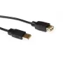 USB 2.0 A uros - USB A naaras musta 5,00 m ACT SB2250