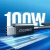 USB-C–USB-C Thunderbolt 4 -kaapeli CHOETECH — 40 Gbit/s, 100 W latausteho