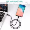 USB-kaapeli Choetech CC0002 USB 2.0 1 m USB-C musta