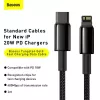 Kaapeli Baseus Tungsten Gold 1 m musta Lightning - USB C