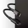 Kaapeli Baseus Tungsten Gold 1 m musta Lightning - USB C