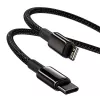 Kaapeli Baseus Tungsten Gold 1 m musta Lightning - USB C