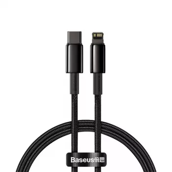 Kaapeli Baseus Tungsten Gold 1 m musta Lightning - USB C