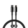 Kaapeli Baseus Tungsten Gold 1 m musta Lightning - USB C