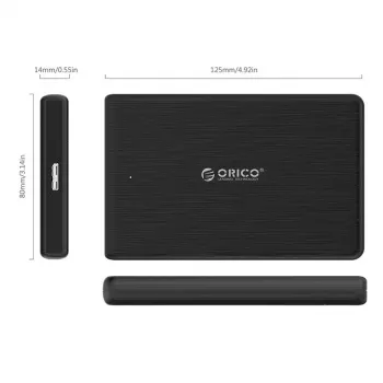HDD/SSD-kotelo ORICO 2189C3-BK-BP