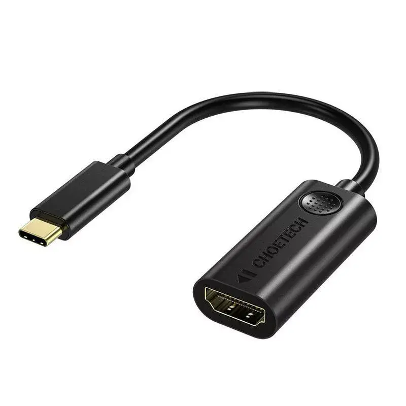 Sovitin CHOETECH USB-C–HDMI 4K -keskitin HUB-H04, USB 3.1
