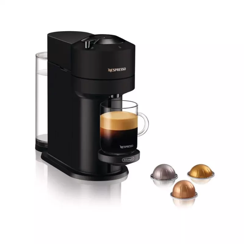 De’Longhi Nespresso Vertuo Next kapselikeitin – mattamusta