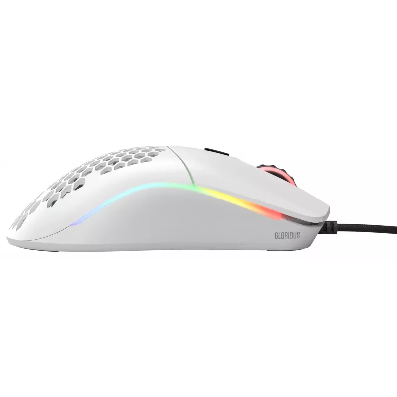 Glorious Gaming Glorious Model O -hiiri Regular (valkoinen), oikeakätinen, optinen, USB Type-A, 12000 DPI, valkoinen