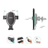 CHOETECH T536-S autoteline puhelimelle, 10W langaton lataus, kojelauta-/tuulilasikiinnitys