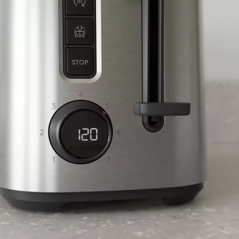Leivänpaahdin Electrolux 910003704 E5T1-4ST 2 viipaletta 800 W ruostumaton teräs