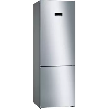 Bosch Serie 4 KGN49XLEA jää-pakastinyhdistelmä vapaasti seisova 438 L ruostumaton teräs
