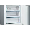 Bosch Serie 4 KGN49XLEA jää-pakastinyhdistelmä vapaasti seisova 438 L ruostumaton teräs