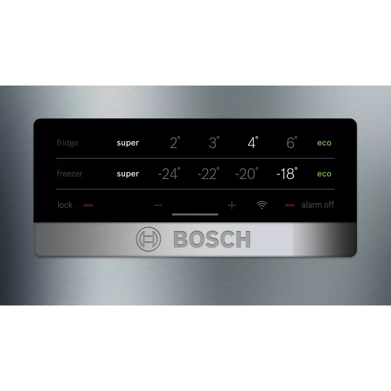 Bosch Serie 4 KGN49XLEA jää-pakastinyhdistelmä vapaasti seisova 438 L ruostumaton teräs
