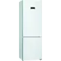 Bosch Serie 4 KGN49XWEA jää-pakastinyhdistelmä vapaasti seisova 438 L valkoinen