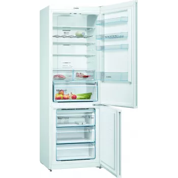 Bosch Serie 4 KGN49XWEA jää-pakastinyhdistelmä vapaasti seisova 438 L valkoinen