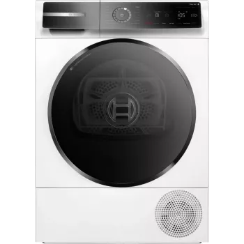 Bosch Serie 8 WQB246DASN lämpöpumppukuivausrumpu vapaasti seisova edestä täytettävä 9 kg valkoinen