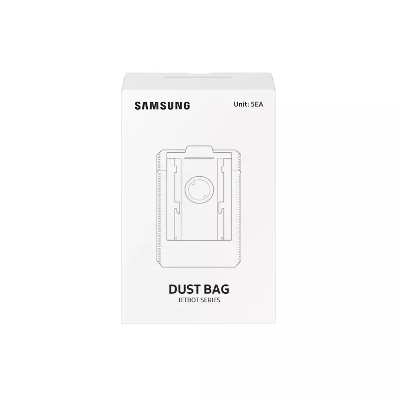 Pölypussit Samsung VCA-RDB95 robotti-imuriin valkoinen 5 kpl