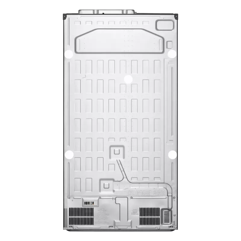 LG GSBC40EPPE side-by-side-jääkaappi vapaasti seisova 664 L E musta
