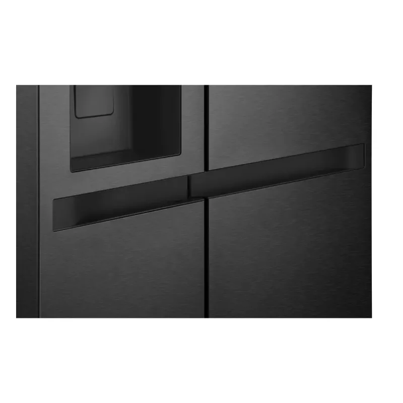 LG GSLC41EPPE side-by-side-jääkaappi vapaasti seisova 641 L musta