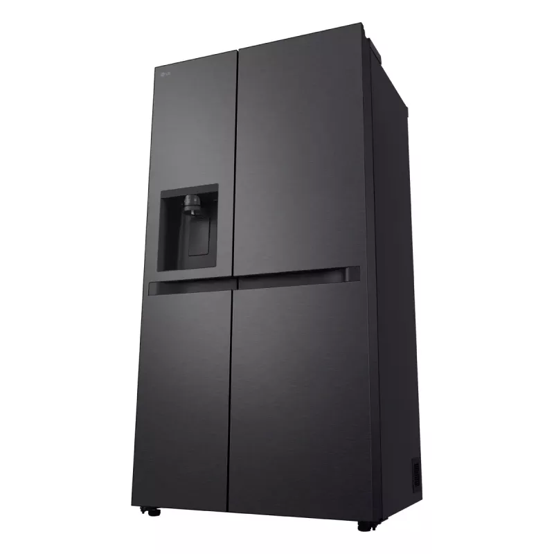 LG GSLC41EPPE side-by-side-jääkaappi vapaasti seisova 641 L musta