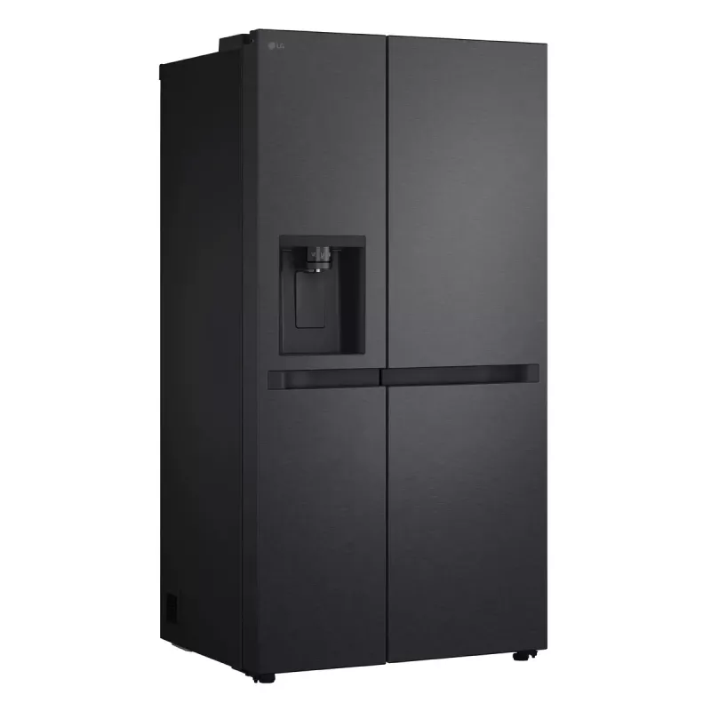 LG GSLC41EPPE side-by-side-jääkaappi vapaasti seisova 641 L musta