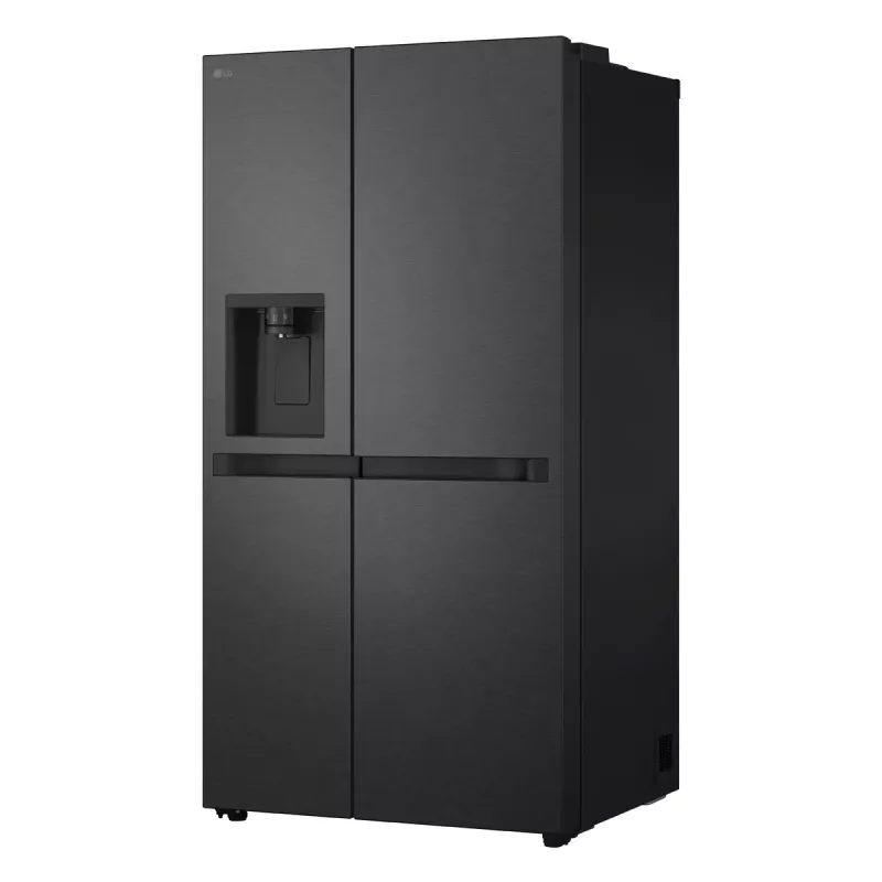 LG GSLC41EPPE side-by-side-jääkaappi vapaasti seisova 641 L musta