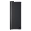 LG GSLC41EPPE side-by-side-jääkaappi vapaasti seisova 641 L musta