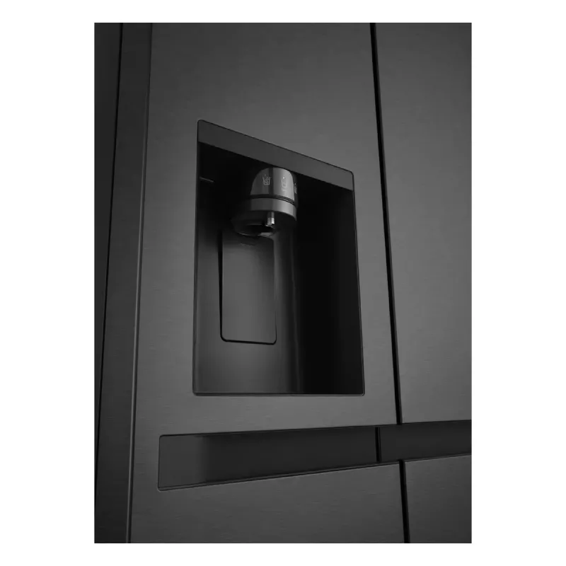 LG GSLC41EPPE side-by-side-jääkaappi vapaasti seisova 641 L musta