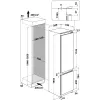 Whirlpool WHC20 T352 kalusteisiin asennettava 280 L