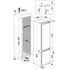 Whirlpool WHC20 T573 P kalusteisiin asennettava 280 L valkoinen