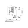 Whirlpool MaxiSpace W8I HT58 T täysintegroitu 14 astiastoa