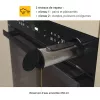 Whirlpool AKZ9S 8270 FB 73 L musta
