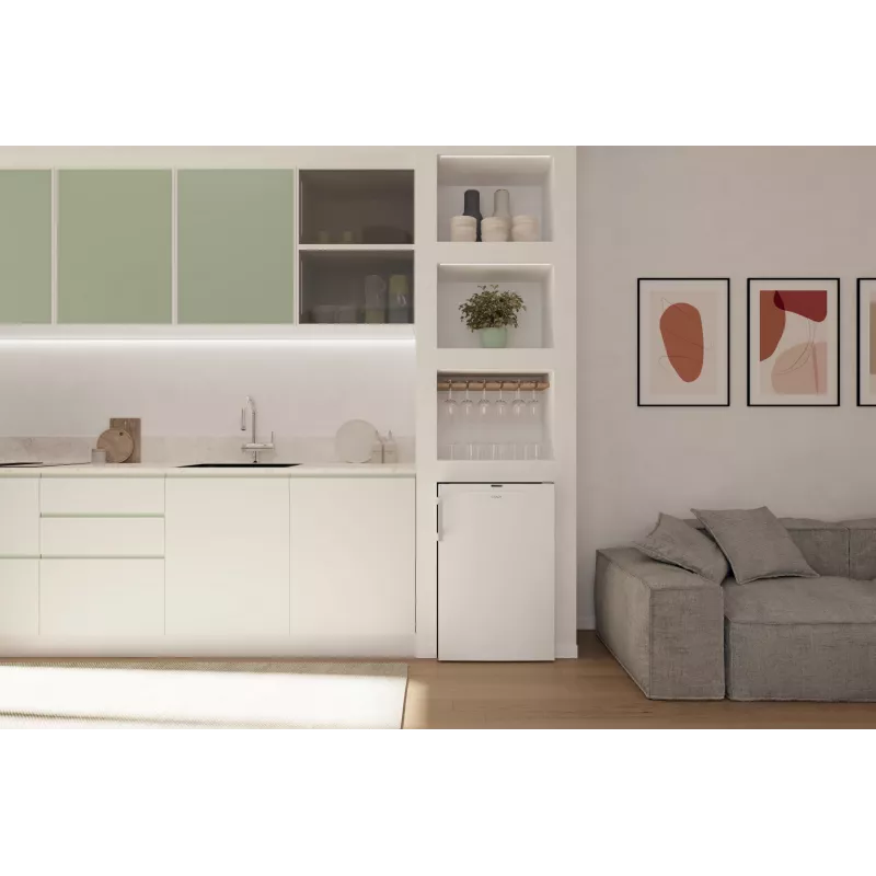Candy CNUQ2L58EWH pakastin kaappimalli 90 L valkoinen