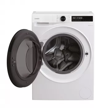 Candy BWR 485SBL6-S pesukone-kuivausrumpu vapaasti seisova edestä täytettävä valkoinen