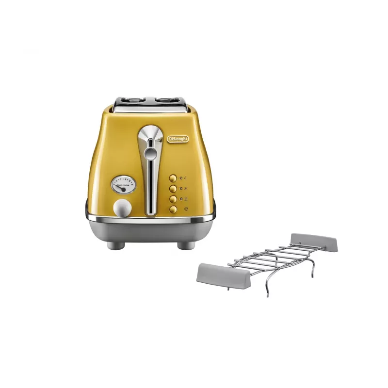 De’Longhi Icona Capitals 2 viipaletta 900 W keltainen