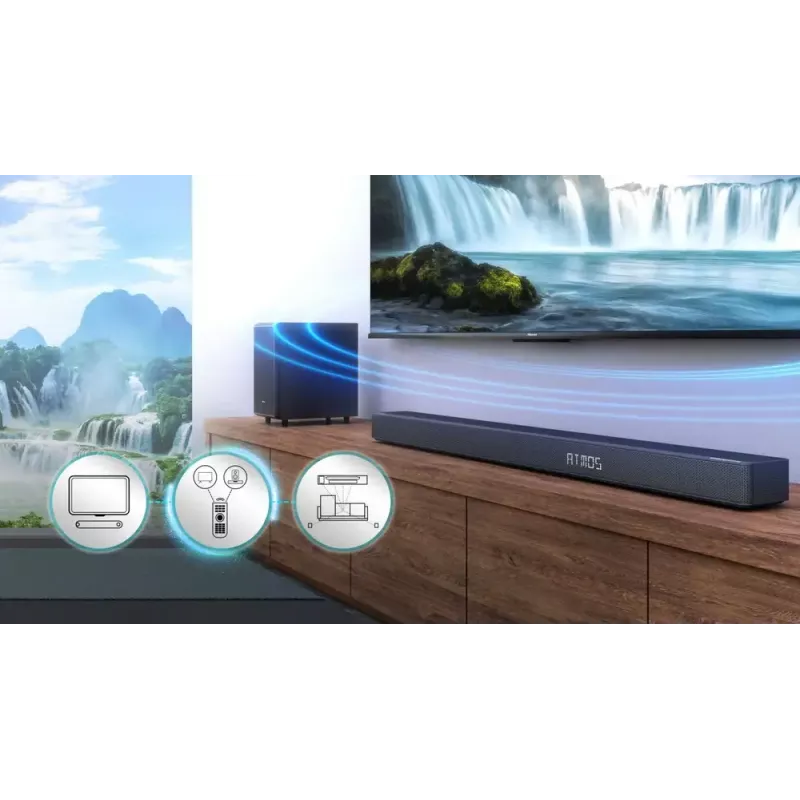 Hisense AX3120G -soundbar 3.1.2-kanavaa 360W RMS